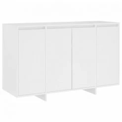 INLIFE Buffet Blanc 120x41x75 Cm Aggloméré - Blanc 6 INLIFE Buffet Blanc 120x41x75 Cm Aggloméré - Blanc -Buffet et enfilade Soldes 58692399 2