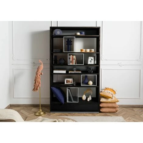 MASSIVMOEBEL24.DE Paravent 111x40x193 Bois De Manguier Gris Huilé CHICAGO # 211 - Gris 1 MASSIVMOEBEL24.DE Paravent 111x40x193 Bois De Manguier Gris Huilé CHICAGO # 211 - Gris