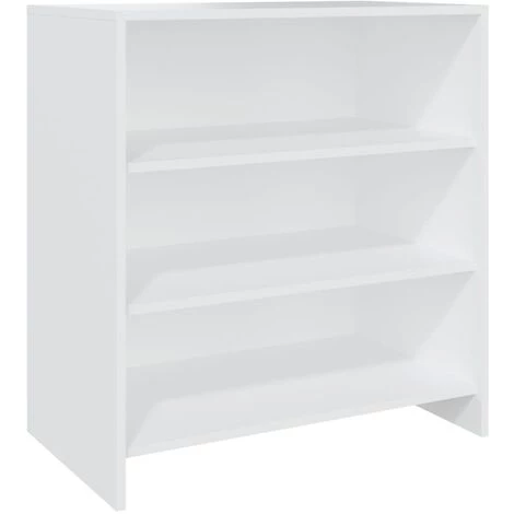 INLIFE Buffets 2 Pcs Blanc Bois D'ingénierie - Blanc 5 INLIFE Buffets 2 Pcs Blanc Bois D'ingénierie - Blanc – Image 5