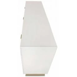 Paris Prix - Buffet 3 Tiroirs & 3 Portes "tazea" 150cm Taupe -Buffet et enfilade Soldes 59288021 3