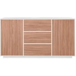 AHD AMAZING HOME DESIGN Buffet Mobile Salon 160cm Buffet Cuisine Bois Blanc Carat Wood 8 AHD AMAZING HOME DESIGN Buffet Mobile Salon 160cm Buffet Cuisine Bois Blanc Carat Wood -Buffet et enfilade Soldes 59305852 4