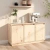 Buffet 111x34x60 Cm Bois Massif De Pin VidaXL