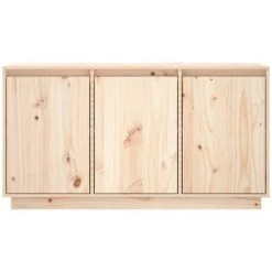 Buffet 111x34x60 Cm Bois Massif De Pin VidaXL -Buffet et enfilade Soldes 59588298 5