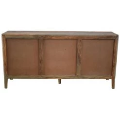 Buffet Meuble De Rangement En Bois De Sheesham Marron - Longueur 160 X Hauteur 78 X Profondeur 42 Cm -PEGANE- -Buffet et enfilade Soldes 59741958 3