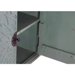 Buffet Meuble De Rangement En Bois Coloris Turquoise/blanc - Longueur 200 X Hauteur 85 X Profondeur 55 Cm -PEGANE- 8 Buffet Meuble De Rangement En Bois Coloris Turquoise/blanc - Longueur 200 X Hauteur 85 X Profondeur 55 Cm -PEGANE- -Buffet et enfilade Soldes 59742342 4