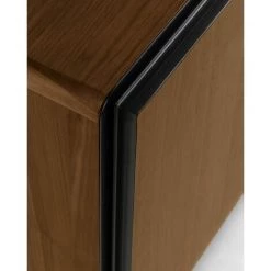 Buffet Meuble De Rangement Coloris Naturel En Contreplaqué De Noyer - Longueur 140 X Profondeur 48 X Hauteur 82 Cm -PEGANE- -Buffet et enfilade Soldes 59742456 2