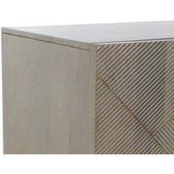 Buffet Meuble De Rangement En Bois De Manguier Et Métal Coloris Gris - Longueur 160 X Hauteur 75 X Profondeur 45 Cm -PEGANE- 9 Buffet Meuble De Rangement En Bois De Manguier Et Métal Coloris Gris - Longueur 160 X Hauteur 75 X Profondeur 45 Cm -PEGANE- -Buffet et enfilade Soldes 59742461 5