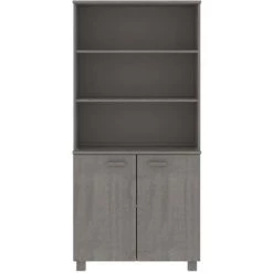 YOUTHUP Buffet Bois Massif De Pin Gris Clair - Gris 7 YOUTHUP Buffet Bois Massif De Pin Gris Clair - Gris -Buffet et enfilade Soldes 59761058 3