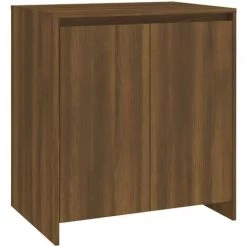 YOUTHUP Buffets 3 Pcs Chêne Marron Bois D'ingénierie - Brun -Buffet et enfilade Soldes 59761339 4