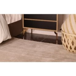 COTECOSY Buffet Haut Velmary H86cm Chêne Clair Et Noir - Chêne Clair -Buffet et enfilade Soldes 59799719 4