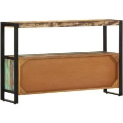 INLIFE Buffet 120x30x75 Cm Bois De Récupération Solide -Buffet et enfilade Soldes 59849152 3