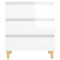 FIMEI Buffet Blanc Brillant 60x35x69 Cm Aggloméré 8 FIMEI Buffet Blanc Brillant 60x35x69 Cm Aggloméré -Buffet et enfilade Soldes 60100190 4