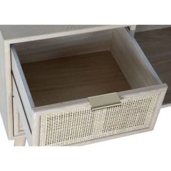 Buffet Meuble De Rangement En Paulownia Et MDF Coloris Naturel - Longueur 120 X Hauteur 60 X Profondeur 42 Cm -PEGANE- 8 Buffet Meuble De Rangement En Paulownia Et MDF Coloris Naturel - Longueur 120 X Hauteur 60 X Profondeur 42 Cm -PEGANE- -Buffet et enfilade Soldes 60153521 4