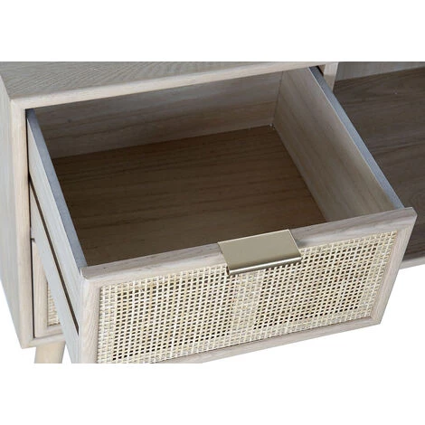 Buffet Meuble De Rangement En Paulownia Et MDF Coloris Naturel - Longueur 120 X Hauteur 60 X Profondeur 42 Cm -PEGANE- 4 Buffet Meuble De Rangement En Paulownia Et MDF Coloris Naturel - Longueur 120 X Hauteur 60 X Profondeur 42 Cm -PEGANE- – Image 4