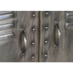 Buffet Meuble De Rangement En Métal Coloris Doré - Longueur 152 X Hauteur 69 X Profondeur 35 Cm -PEGANE- 9 Buffet Meuble De Rangement En Métal Coloris Doré - Longueur 152 X Hauteur 69 X Profondeur 35 Cm -PEGANE- -Buffet et enfilade Soldes 60154475 5