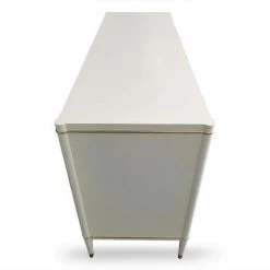 COTECOSY Buffet élégant 3 Portes 160cm Optimus Beige Clair Et Or - Beige Clair -Buffet et enfilade Soldes 60194997 3