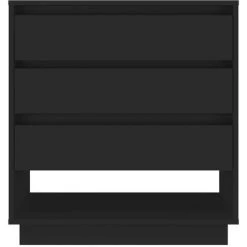 INLIFE Buffet Noir 70x41x75 Cm Aggloméré -Buffet et enfilade Soldes 60302741 5