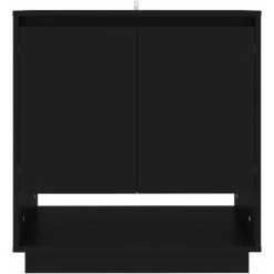 INLIFE Buffet Noir 70x41x75 Cm Aggloméré -Buffet et enfilade Soldes 60302907 3