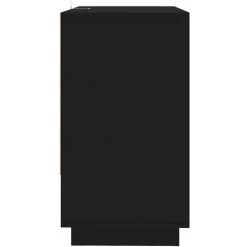 INLIFE Buffet Noir 70x41x75 Cm Aggloméré -Buffet et enfilade Soldes 60302907 4