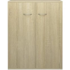Topdeal Buffet Chêne Sonoma 60x30x75 Cm Aggloméré FF800732_FR -Buffet et enfilade Soldes 60372226 5