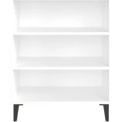 Topdeal Buffet Blanc 57x35x70 Cm Aggloméré FF806058_FR -Buffet et enfilade Soldes 60372703 4