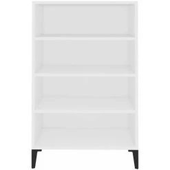 Topdeal Buffet Blanc 57x35x90 Cm Aggloméré FF806130_FR -Buffet et enfilade Soldes 60372732 4