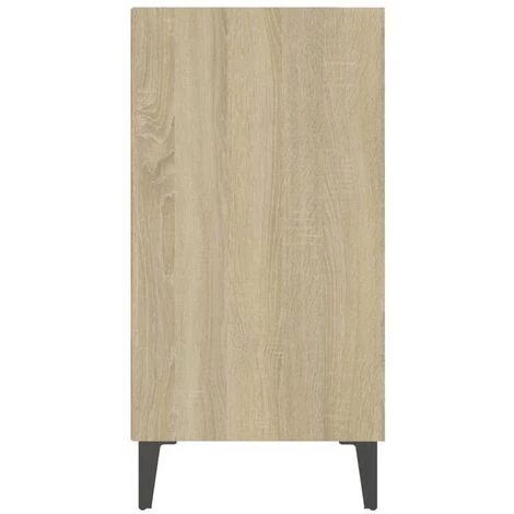 Topdeal Buffet Chêne Sonoma 57x35x70 Cm Aggloméré FF806061_FR 5 Topdeal Buffet Chêne Sonoma 57x35x70 Cm Aggloméré FF806061_FR – Image 5