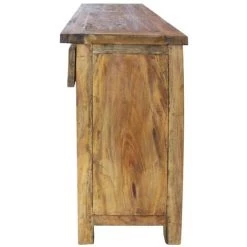 FIMEI Buffet Bois De Récupération Massif 75 X 30 X 65 Cm -Buffet et enfilade Soldes 60965672 5