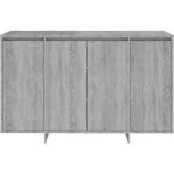FIMEI Buffet Sonoma Gris 120x41x75 Cm Aggloméré -Buffet et enfilade Soldes 60966166 5