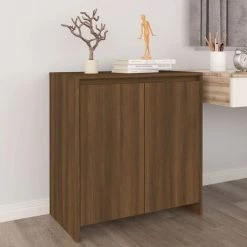 FIMEI Buffet Chêne Marron 70x40x73,5 Cm Aggloméré