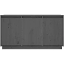 FIMEI Buffet Gris 111x34x60 Cm Bois Massif De Pin 7 FIMEI Buffet Gris 111x34x60 Cm Bois Massif De Pin -Buffet et enfilade Soldes 60968010 3