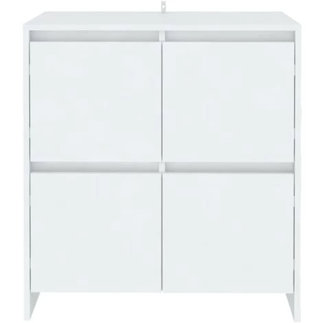 FIMEI Buffets 2 Pcs Blanc 70x41x75 Cm Aggloméré 3 FIMEI Buffets 2 Pcs Blanc 70x41x75 Cm Aggloméré – Image 3