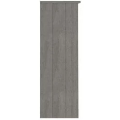 FIMEI Dessus De Buffet Gris Clair 85x35x100 Cm Bois Massif De Pin -Buffet et enfilade Soldes 60971880 4