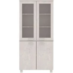 FIMEI Buffet Bois Massif De Pin Blanc -Buffet et enfilade Soldes 60972061 3