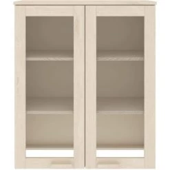 FIMEI Dessus De Buffet Marron Miel 85x35x100 Cm Bois Massif De Pin -Buffet et enfilade Soldes 60972321 5