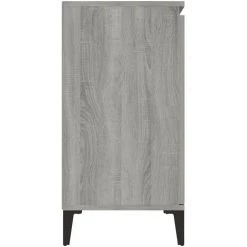 FIMEI Buffet Sonoma Gris 104x35x70 Cm Bois D'ingénierie -Buffet et enfilade Soldes 60973345 4