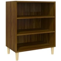 FIMEI Buffet Chêne Marron 57x35x70 Cm Aggloméré -Buffet et enfilade Soldes 60974795 2