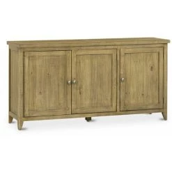 DECORATION D’AUTREFOIS Bahut Bois Marron 165x45x85cm - Marron -Buffet et enfilade Soldes 61074812 2