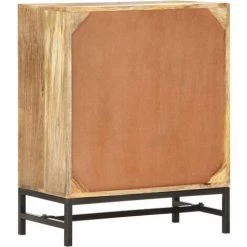 SUPERMARKET Buffet 60x35x75 Cm Bois De Manguier Massif SUHB-285865 -Buffet et enfilade Soldes 61304497 4