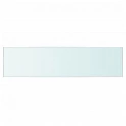 SUPERMARKET Panneaux D'Étagère Verre Transparent 60x15 Cm 2 Pcs -Buffet et enfilade Soldes 61304662 3