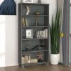 SUPERMARKET Buffet Bois Massif De Pin Gris Foncé SUHB-3100940