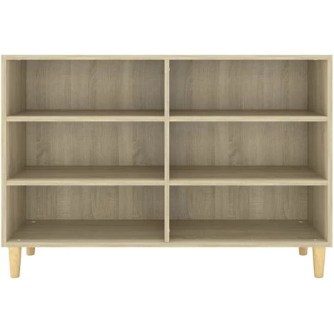 SUPERMARKET Buffet 103,5x35x70 Cm Aggloméré Chêne Sonoma 4 SUPERMARKET Buffet 103,5x35x70 Cm Aggloméré Chêne Sonoma – Image 4