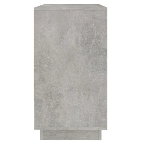 SUPERMARKET Buffet Aggloméré 70x41x75 Cm Gris Béton 4 SUPERMARKET Buffet Aggloméré 70x41x75 Cm Gris Béton – Image 4