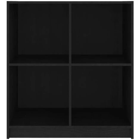 SUPERMARKET Buffet Boisde Pinmassif 70x33x76 Cm Noir 5 SUPERMARKET Buffet Boisde Pinmassif 70x33x76 Cm Noir – Image 5