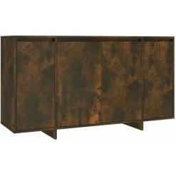 SUPERMARKET Buffet 135x41x75 Cm Aggloméré Chêne Fumé 6 SUPERMARKET Buffet 135x41x75 Cm Aggloméré Chêne Fumé -Buffet et enfilade Soldes 61306154 2