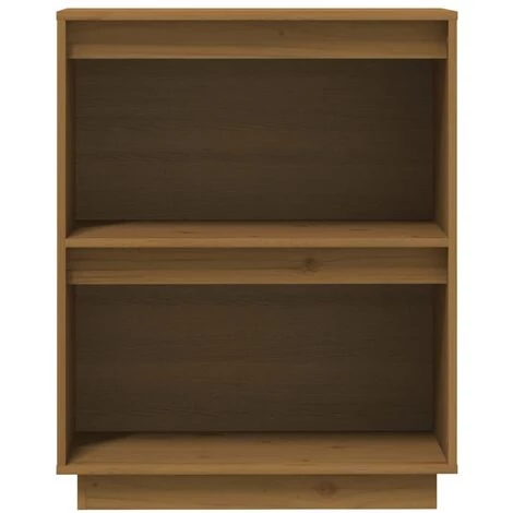 SUPERMARKET Armoire Console 60x34x75 Cm Bois De Pin Solide Marron Miel SUHB-813822 5 SUPERMARKET Armoire Console 60x34x75 Cm Bois De Pin Solide Marron Miel SUHB-813822 – Image 5