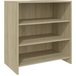 FIMEI Buffets 3 Pcs Chêne Sonoma Bois D'ingénierie -Buffet et enfilade Soldes 61380371 5