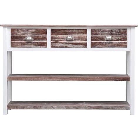 FIMEI Buffet Antique Marron 115 X 30 X 76 Cm Bois 4 FIMEI Buffet Antique Marron 115 X 30 X 76 Cm Bois – Image 4