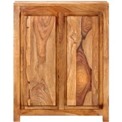 FIMEI Buffet 60x33x75 Cm Bois Massif D'acacia -Buffet et enfilade Soldes 61383687 2