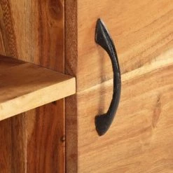FIMEI Buffet 116x30x66 Cm Bois D'acacia Massif 9 FIMEI Buffet 116x30x66 Cm Bois D'acacia Massif -Buffet et enfilade Soldes 61384343 5